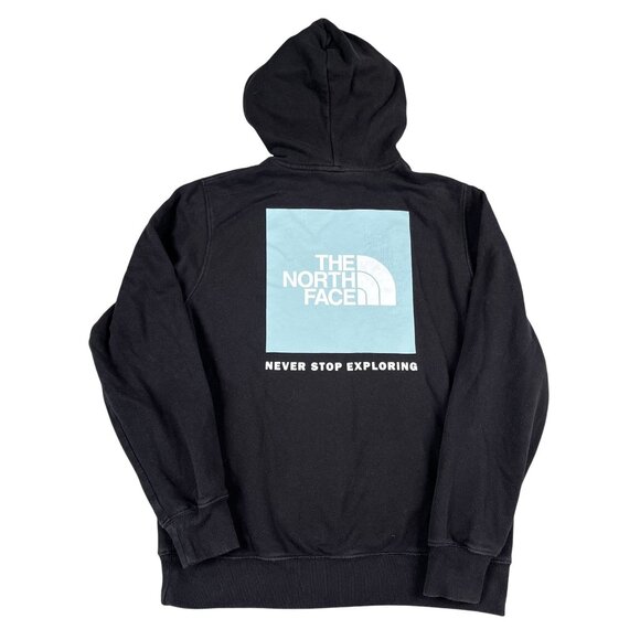 the North Face Mens NSE Black Pullover Hoodie Sz Medium - Picture 1 of 7